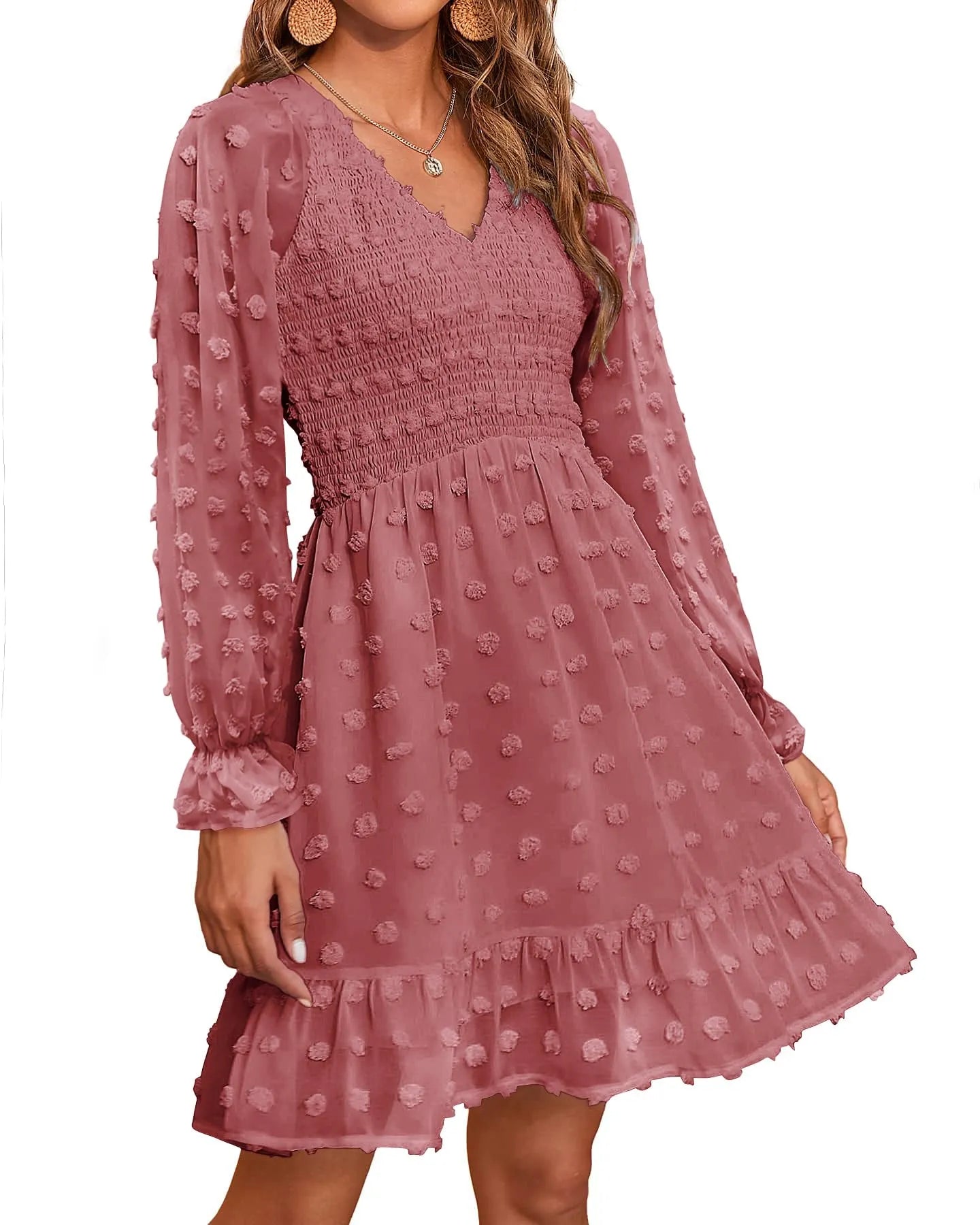 Amelia Swiss Dot Dress