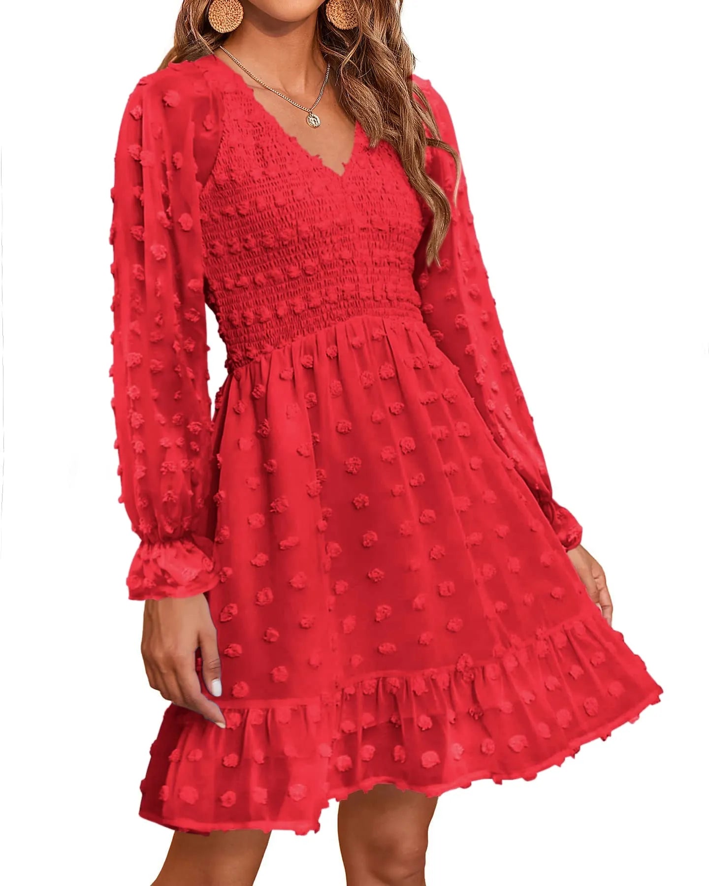 Amelia Swiss Dot Dress