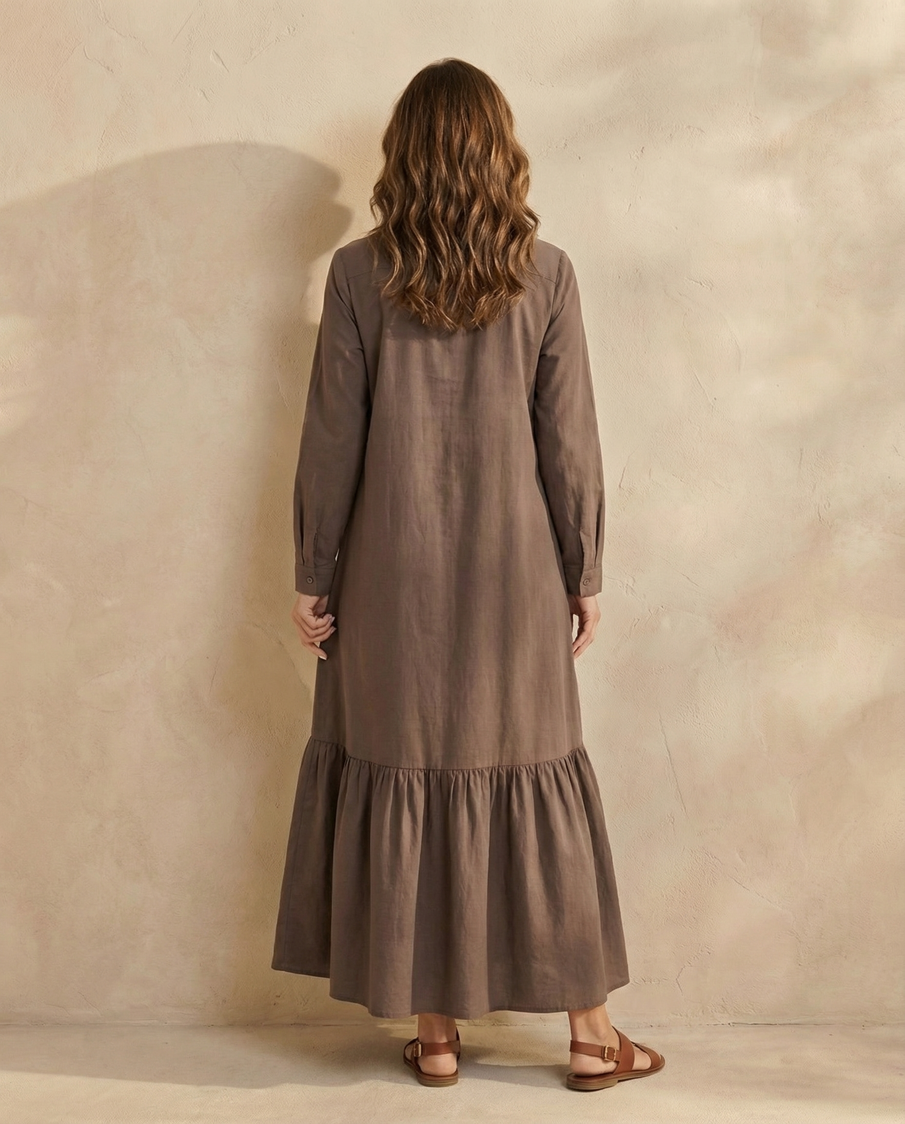 Maribel Maxi Shirt Dress