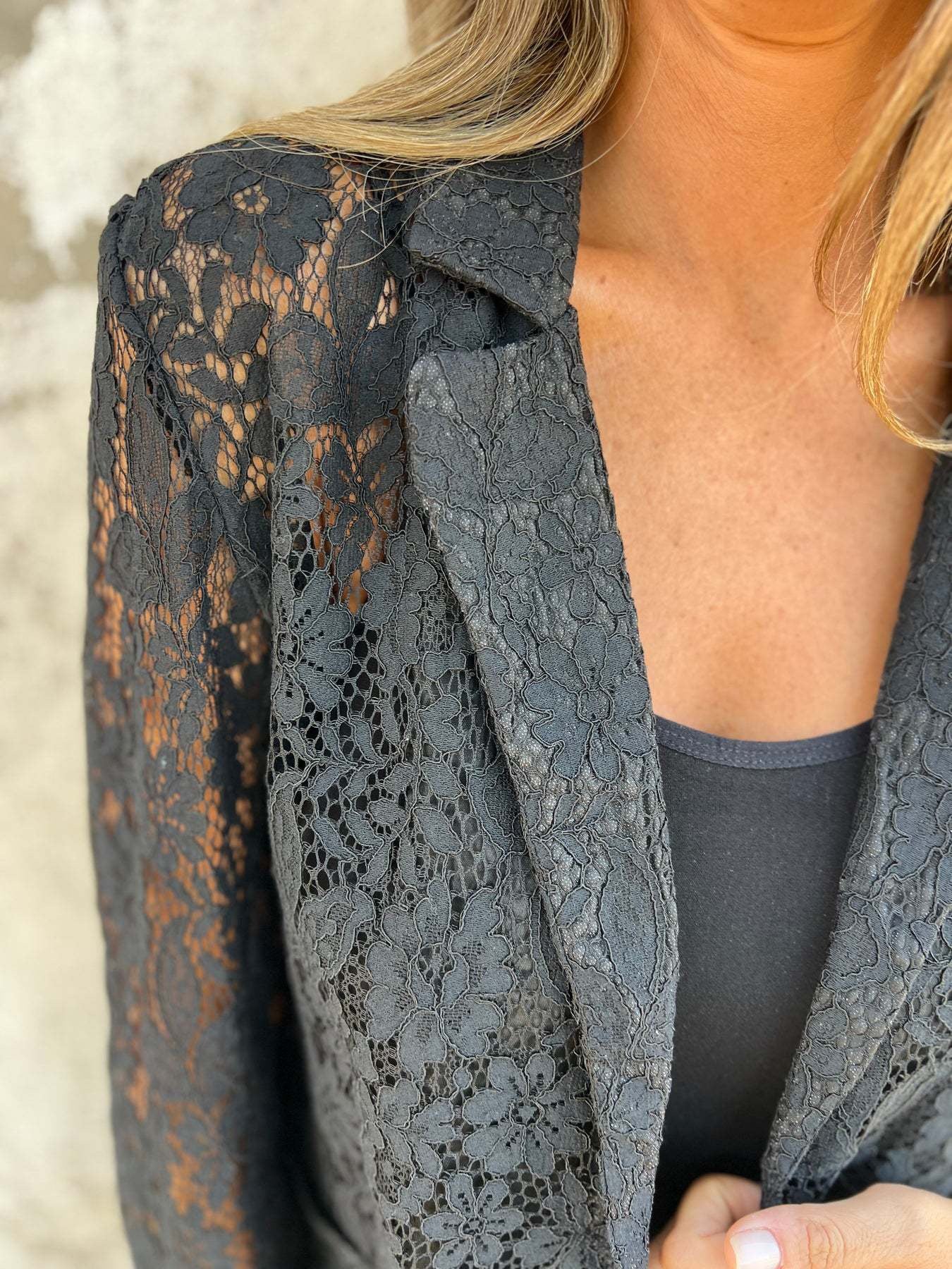 Lea Lace Blazer