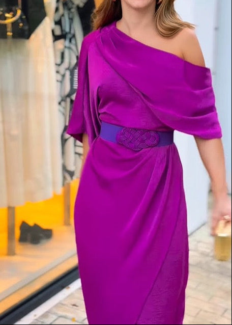 Adriana Draped Dress