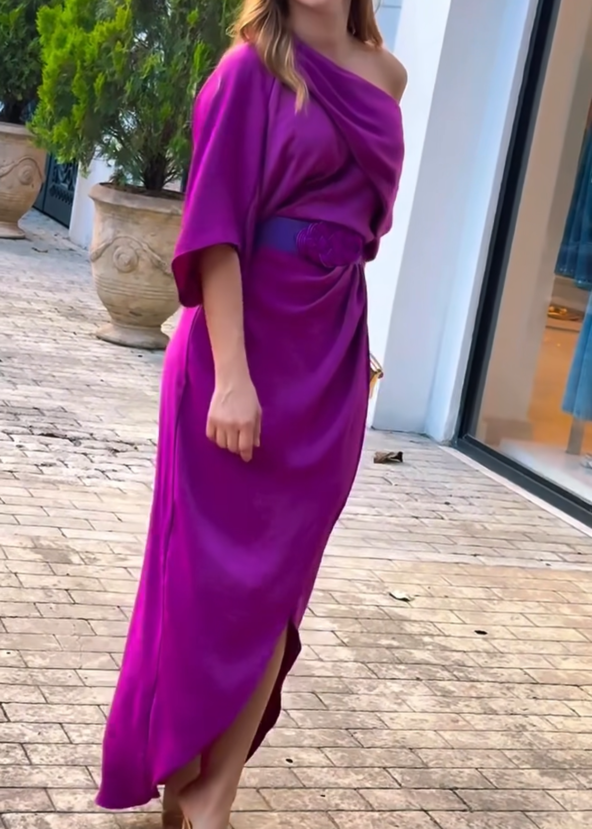 Adriana Draped Dress