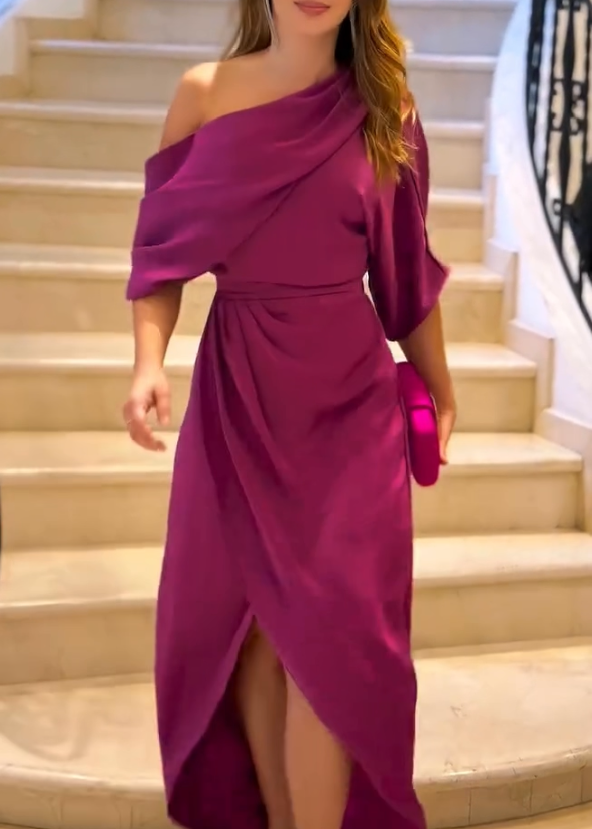 Adriana Draped Dress