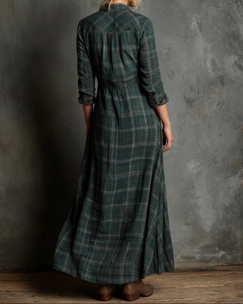 Sage Prairie Maxi Dress