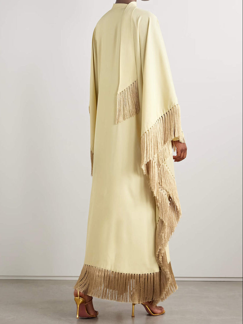 Dahlia Fringe Kaftan