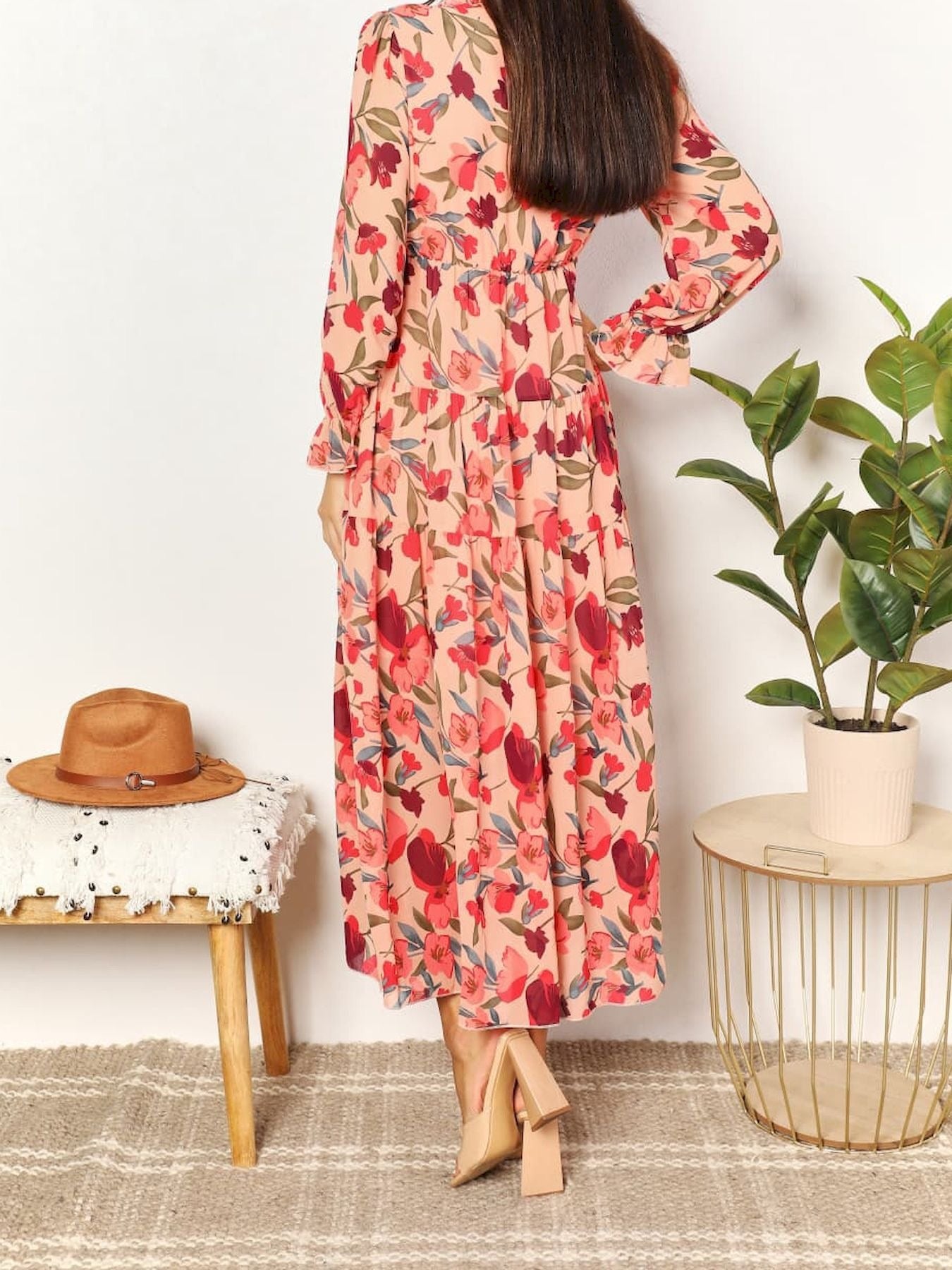 Elara Bloom Maxi Dress