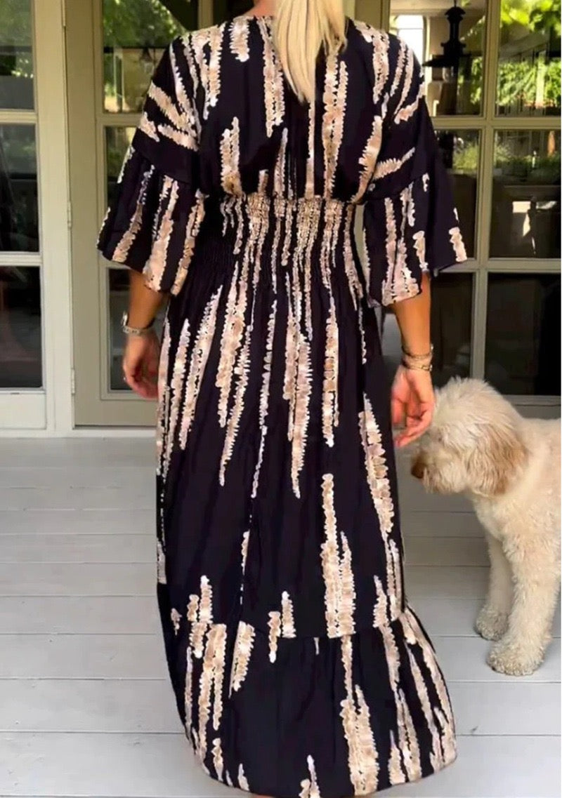 Elara Drift Maxi Dress