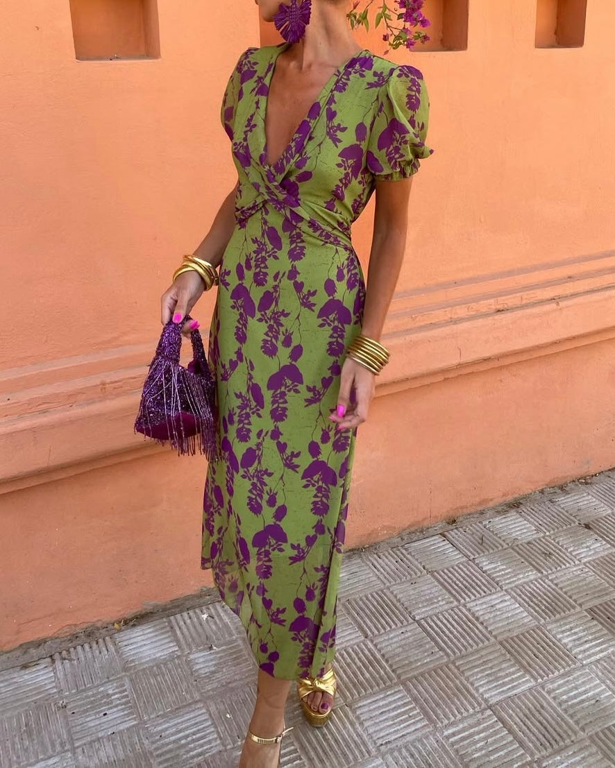 Amara Bloom Midi Dress