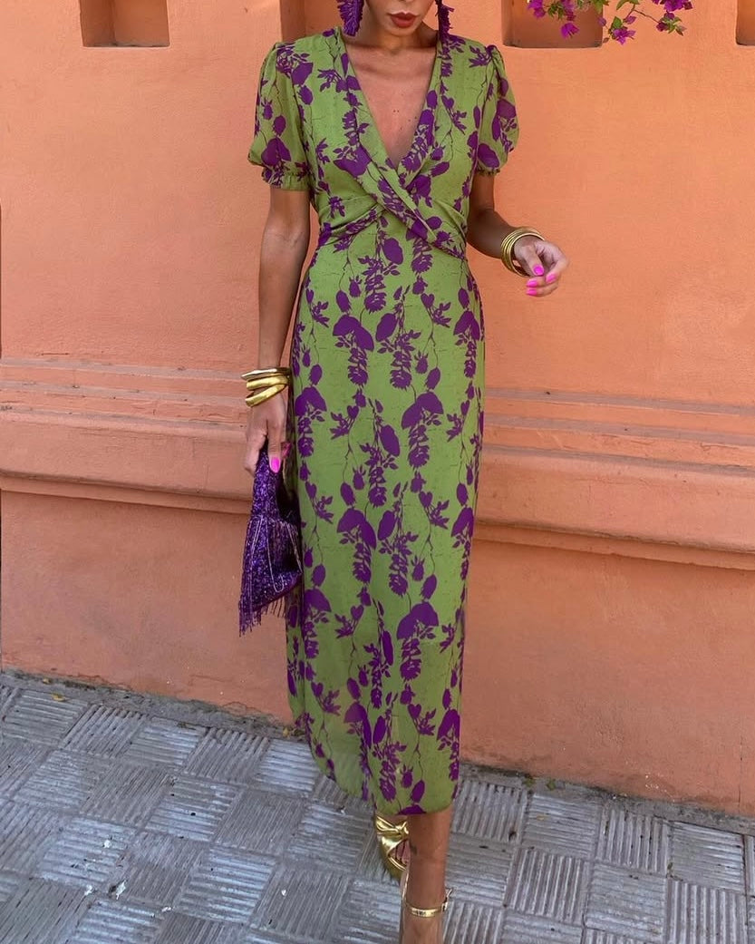 Amara Bloom Midi Dress