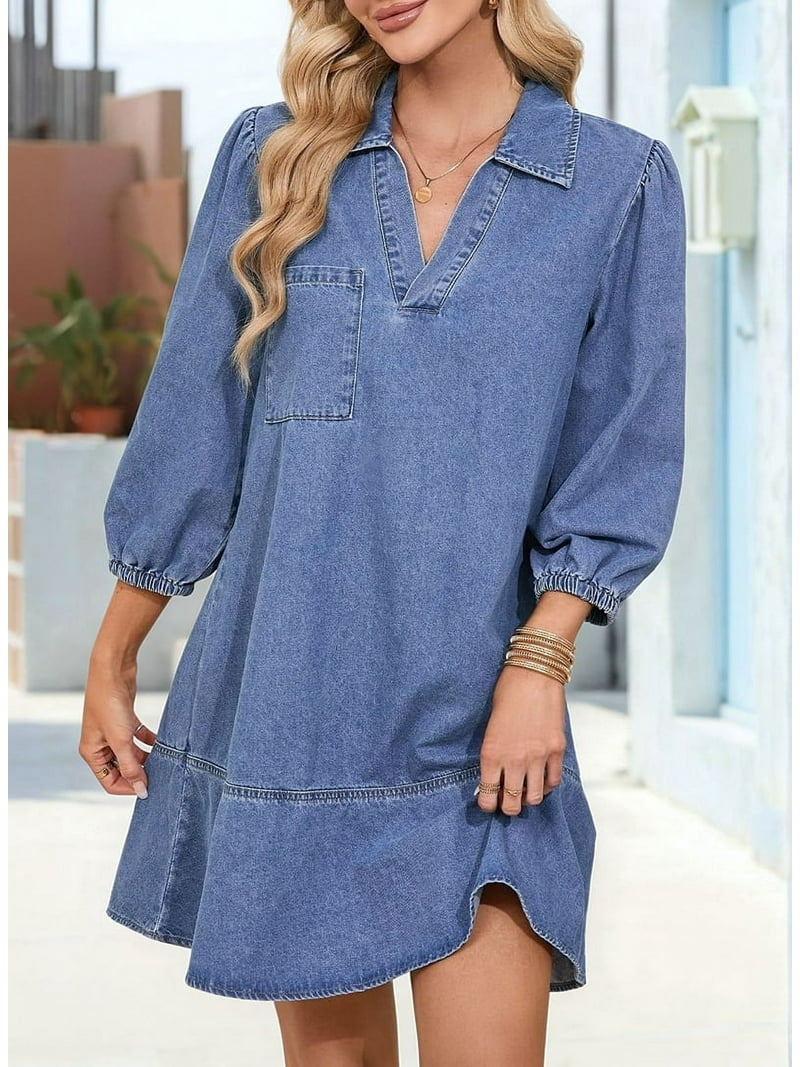 Livia Denim Ease Dress
