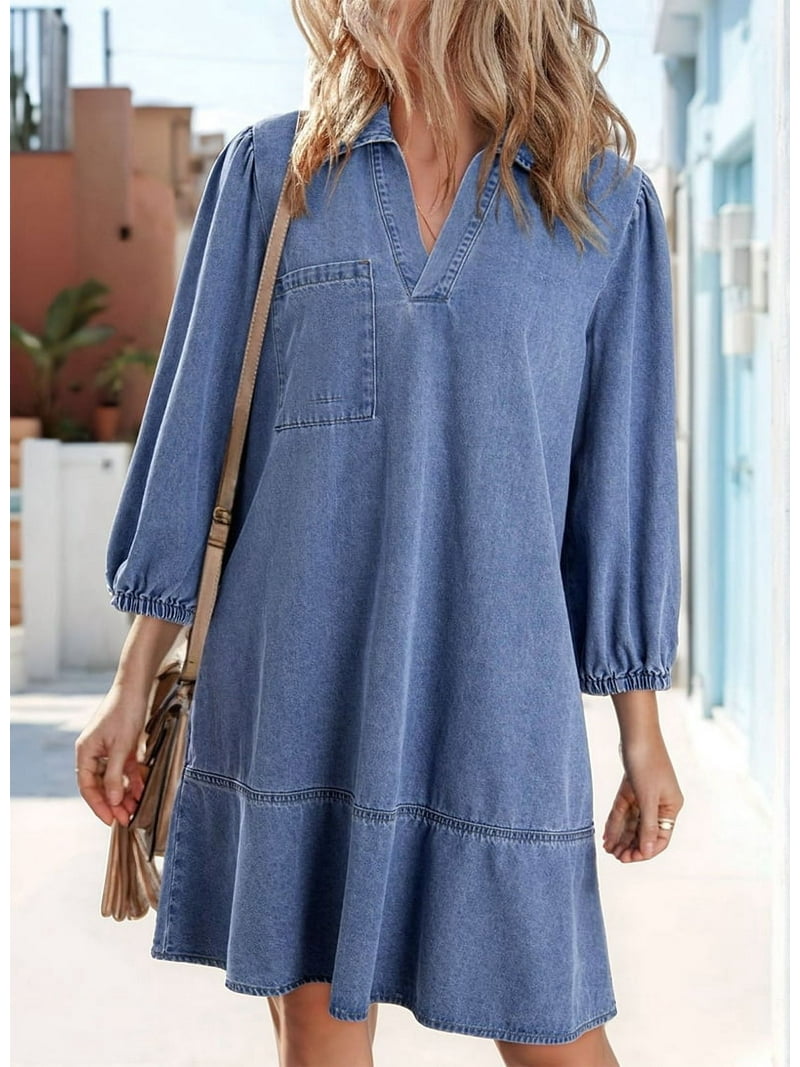 Livia Denim Ease Dress