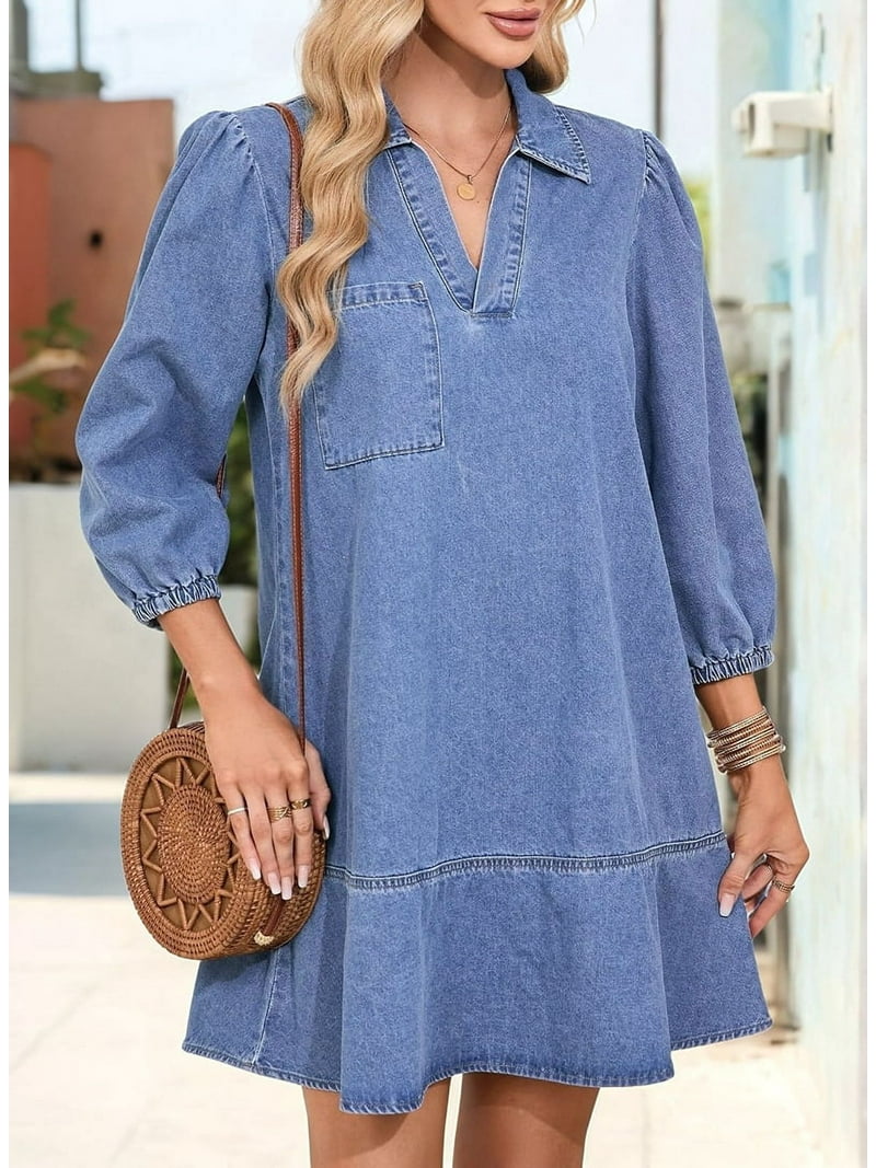 Livia Denim Ease Dress