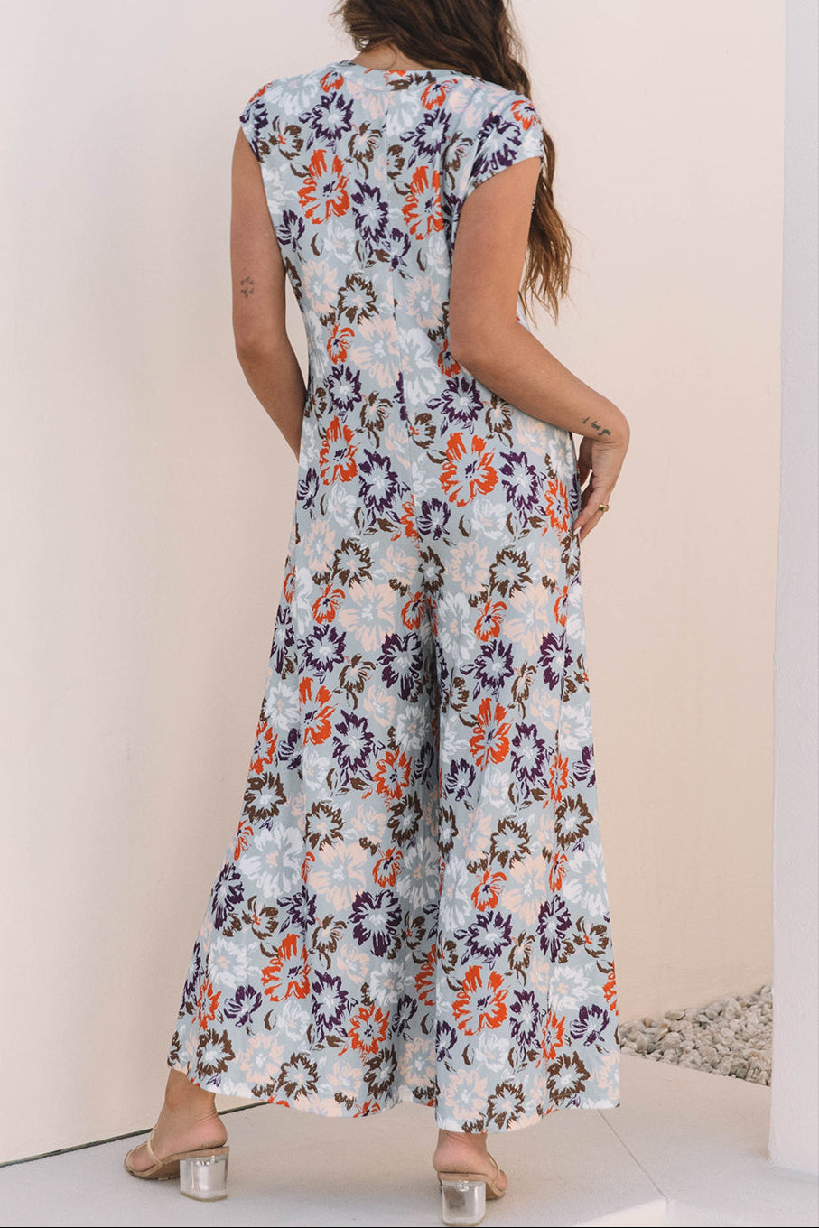 Sky Bloom Jumpsuit