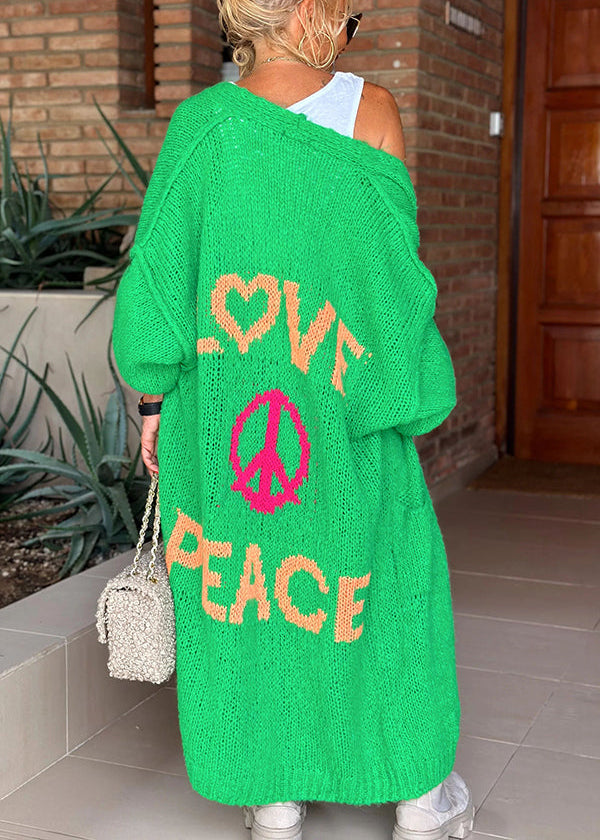 Love & Peace Knit Cardigan