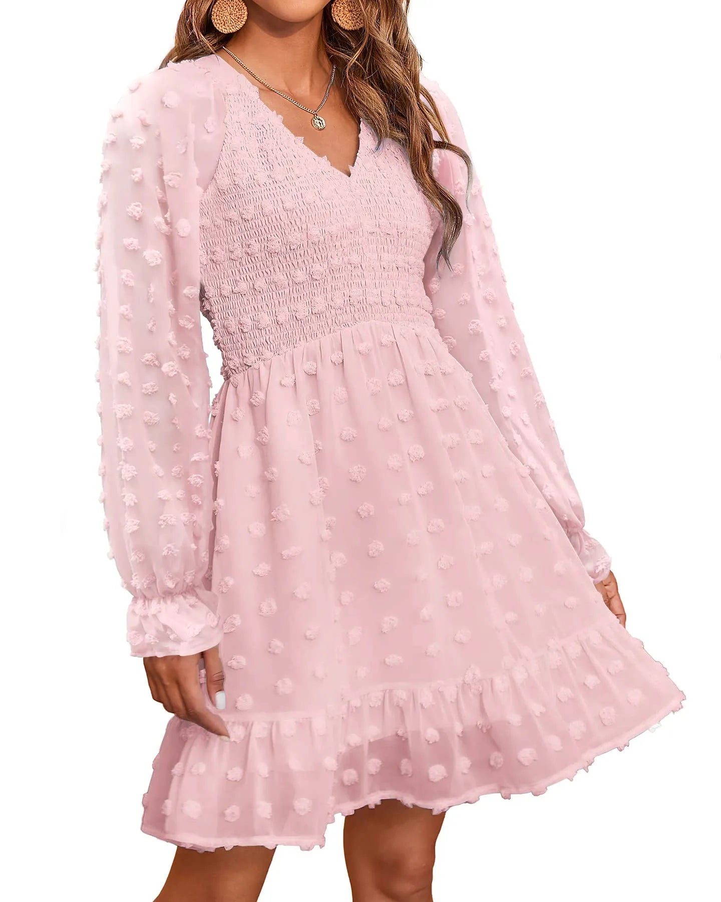 Amelia Swiss Dot Dress