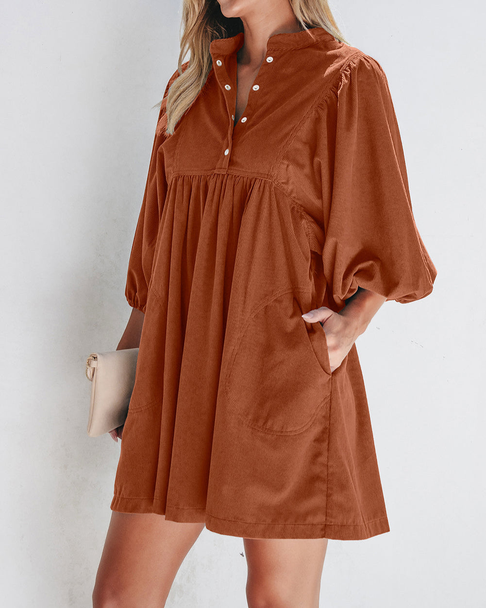 Golden Ember Dress