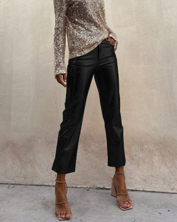 Luxe Metallic Pants