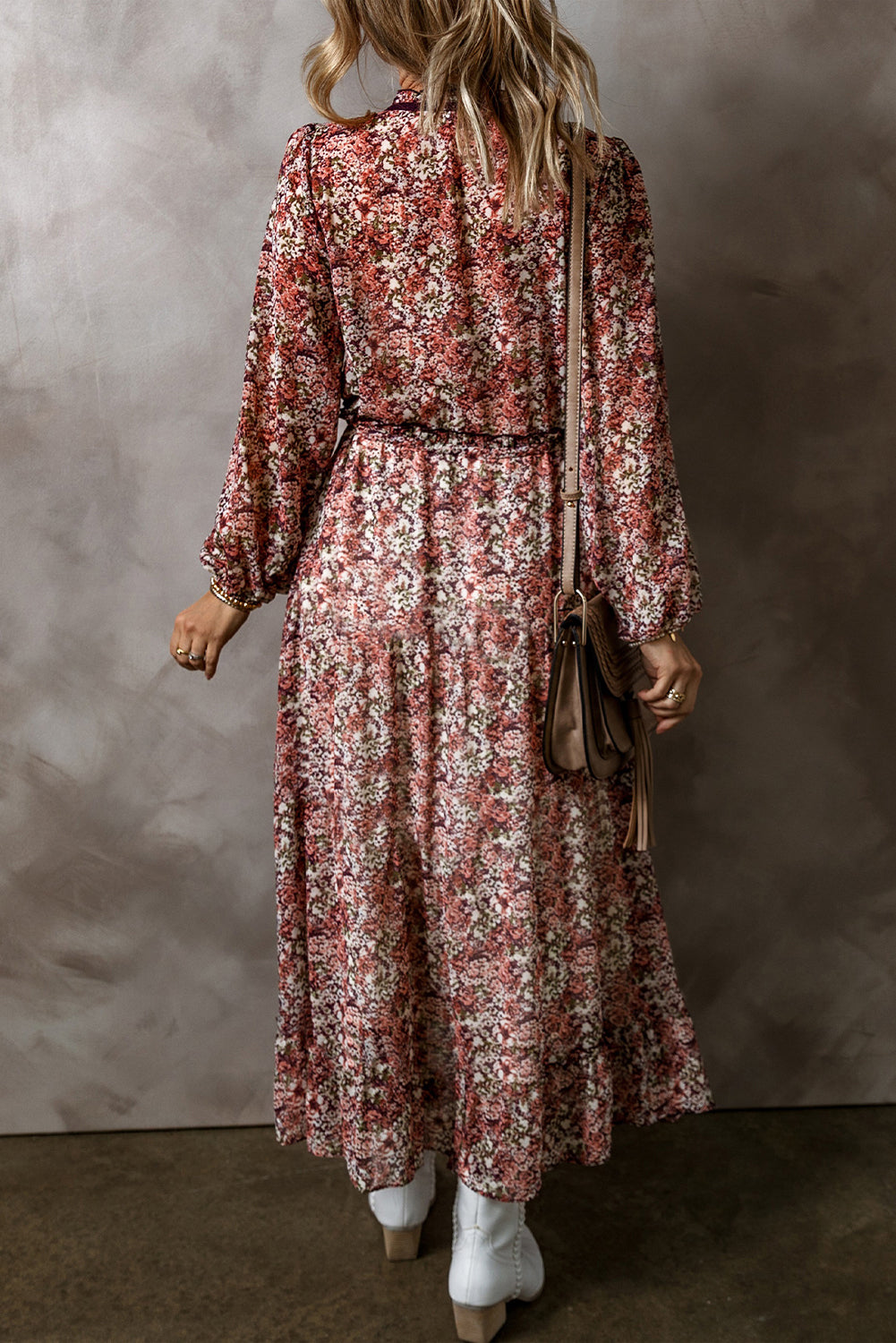 Wildflower Charm Midi Dress
