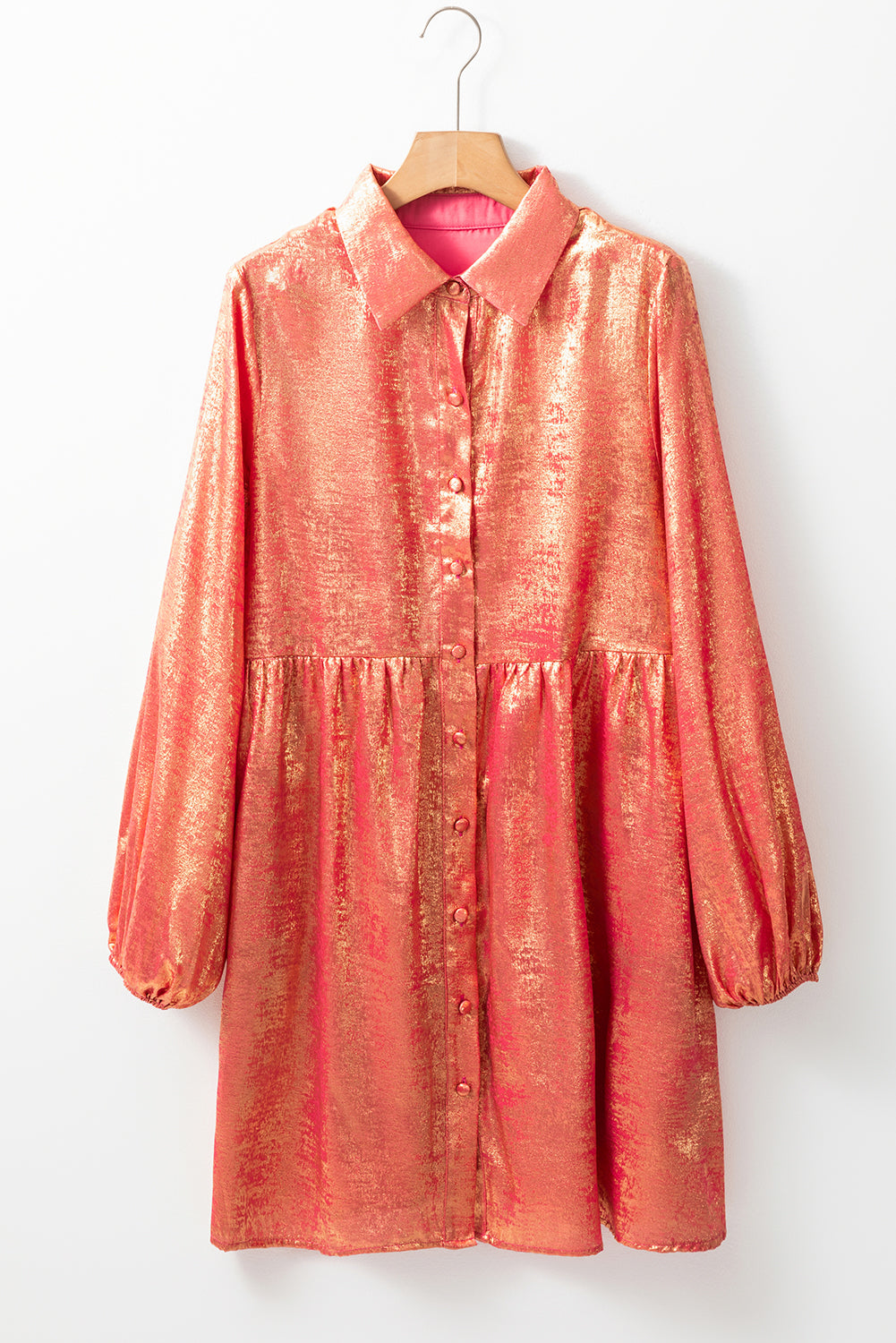 Starlight Glow Shirt Dress
