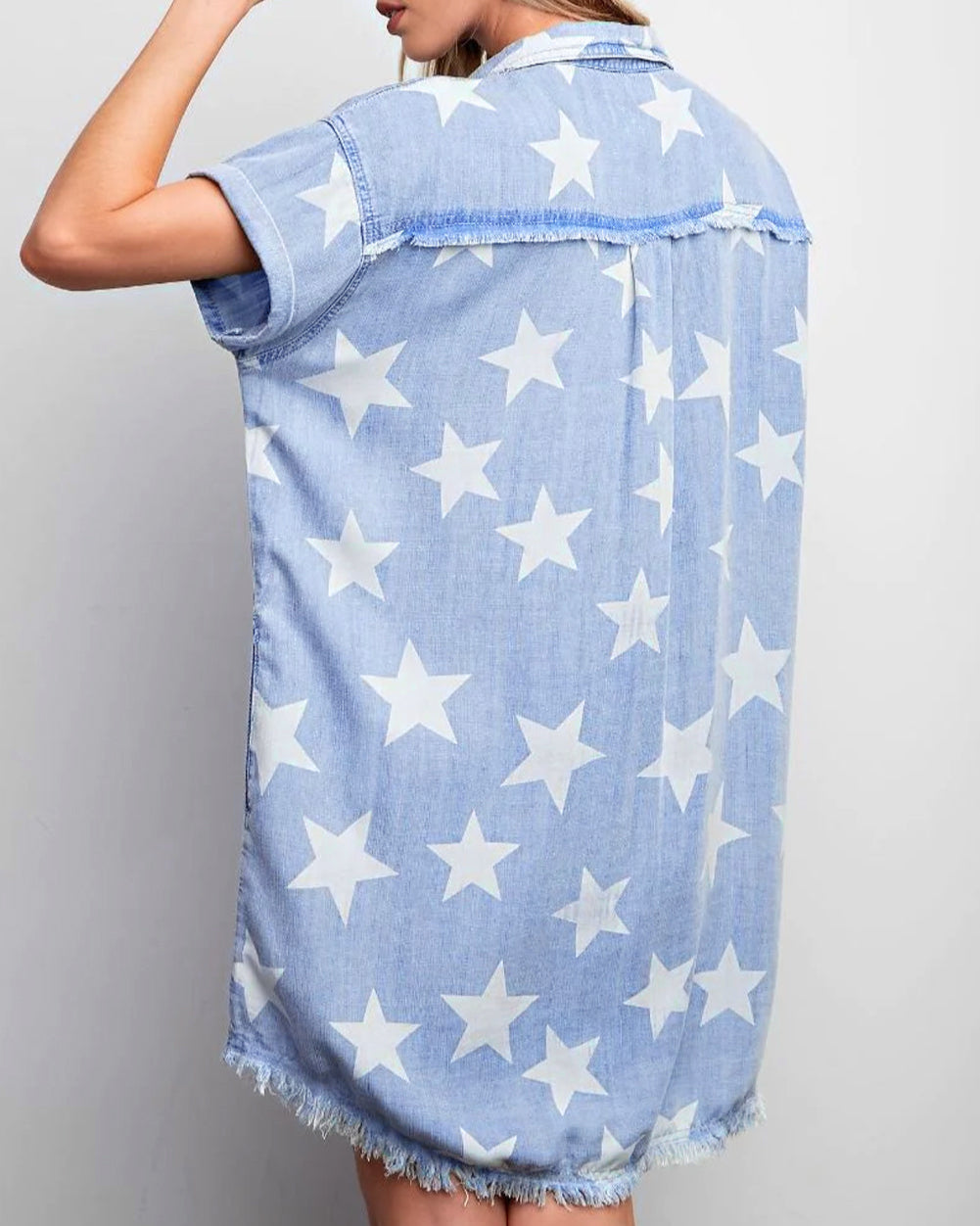 Starry Skies Denim Dress
