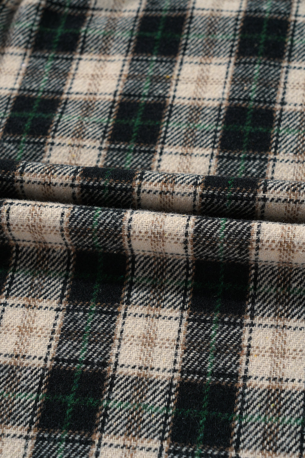 Noir Plaid Patchwork Dress