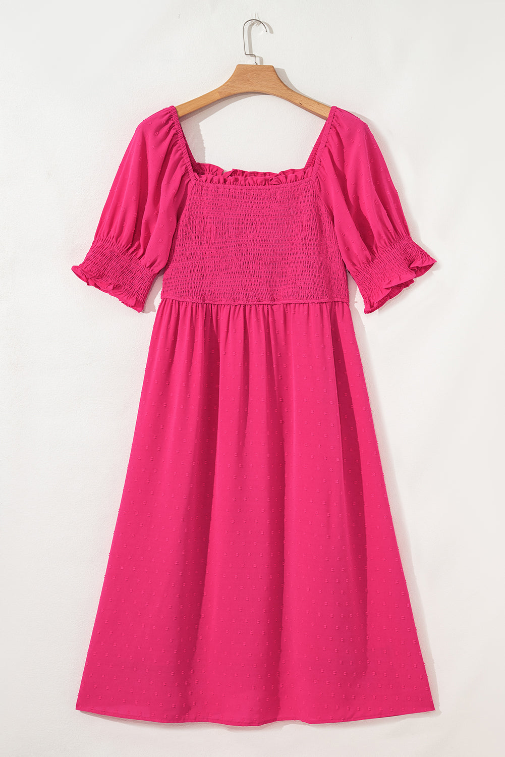 Wisteria Swiss Dot Dress