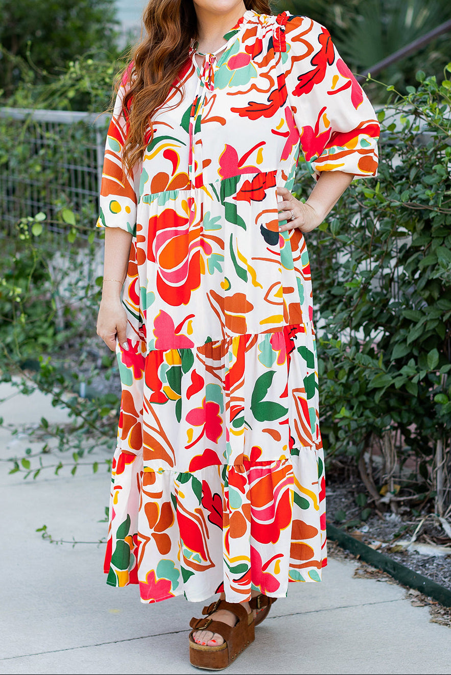 Marine Bloom Dress