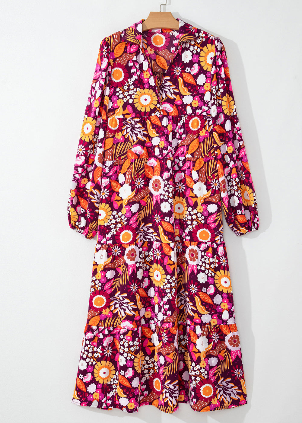 Lavender Cascade Dress