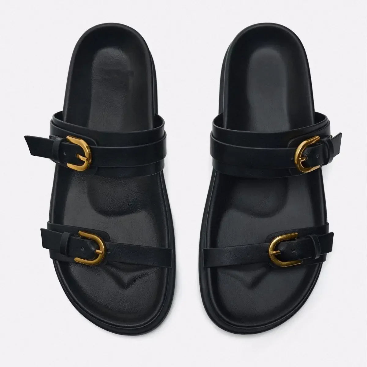 Buckled Sandals