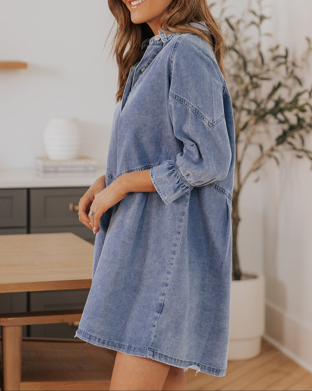 Blue Horizon Denim Dress