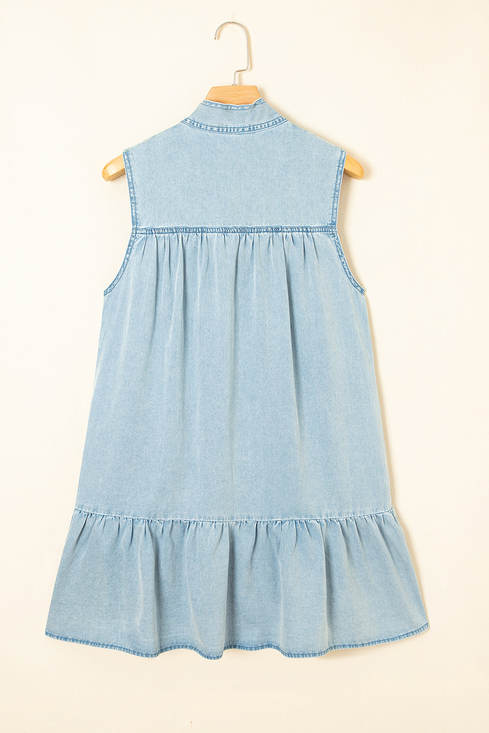 Elara Chambray Dress