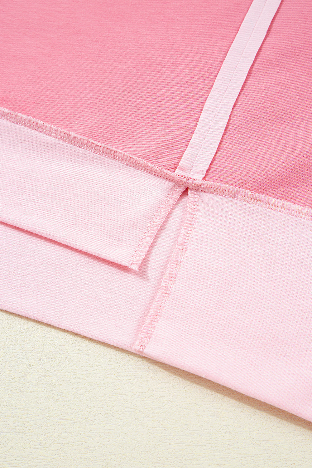 Peach Blossom Patchwork Tee