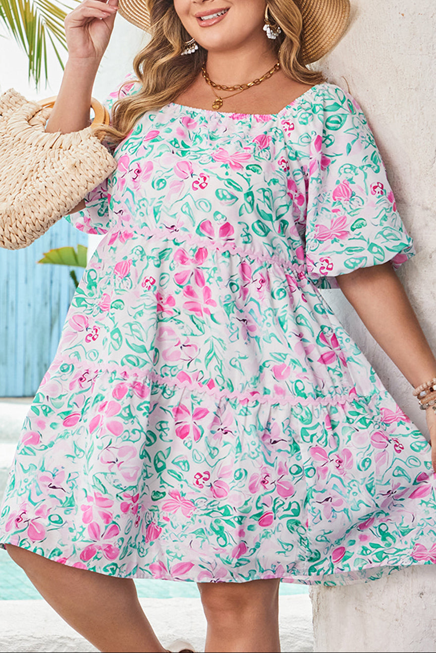 Luna Blossom Mini Dress