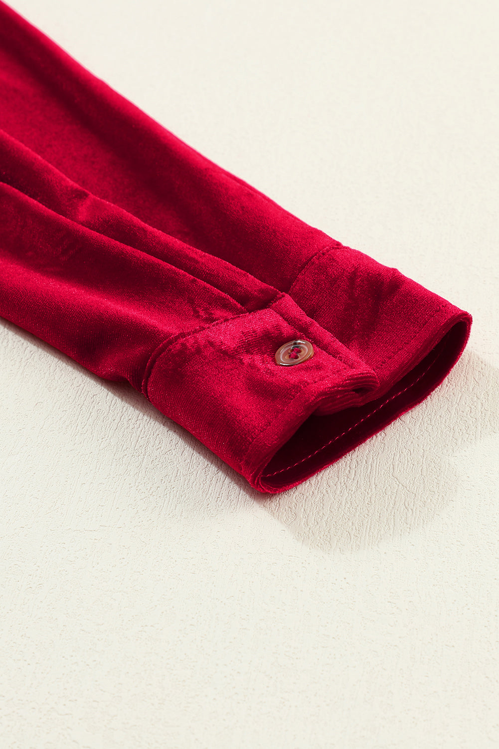 Crimson Crush Velvet Dress