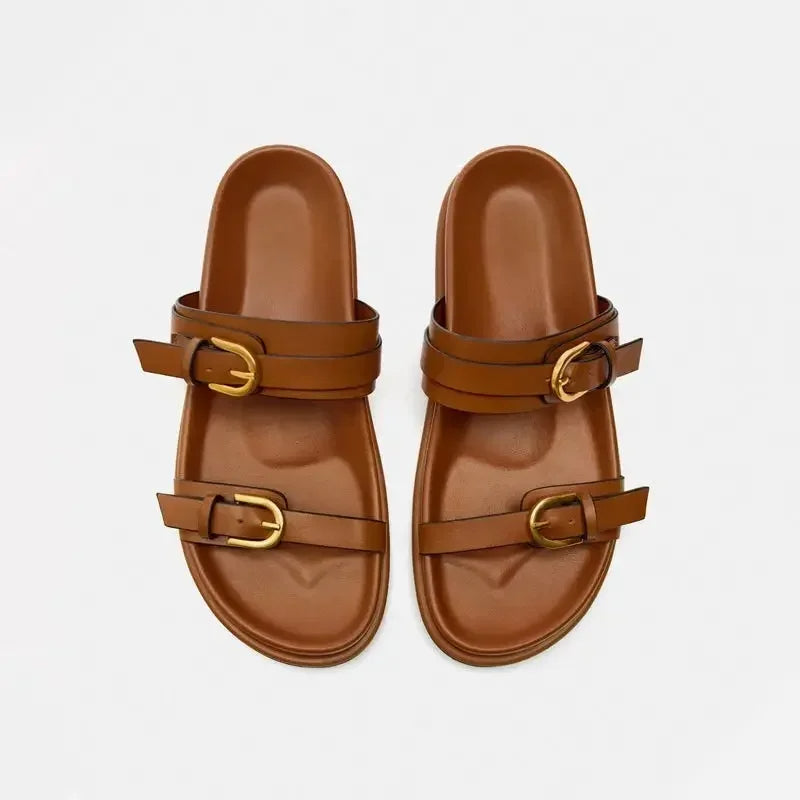 Buckled Sandals