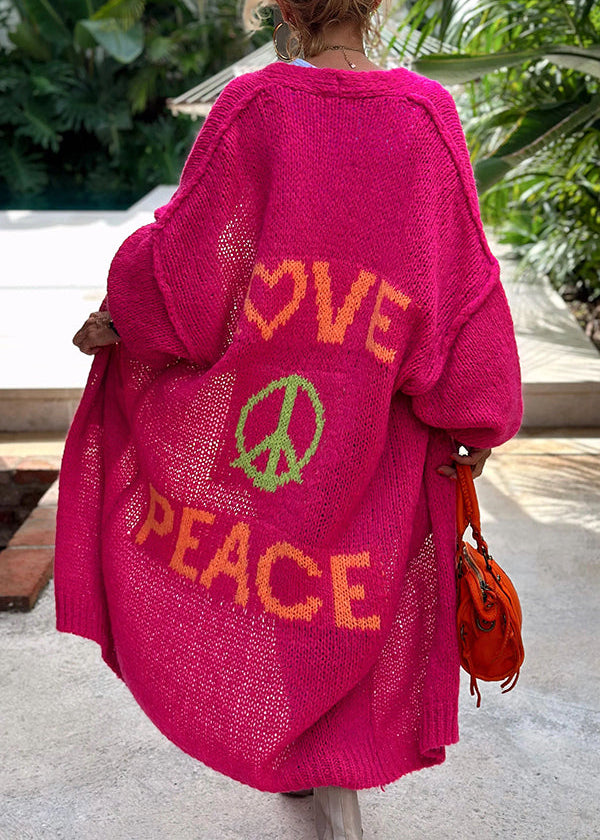 Love & Peace Knit Cardigan