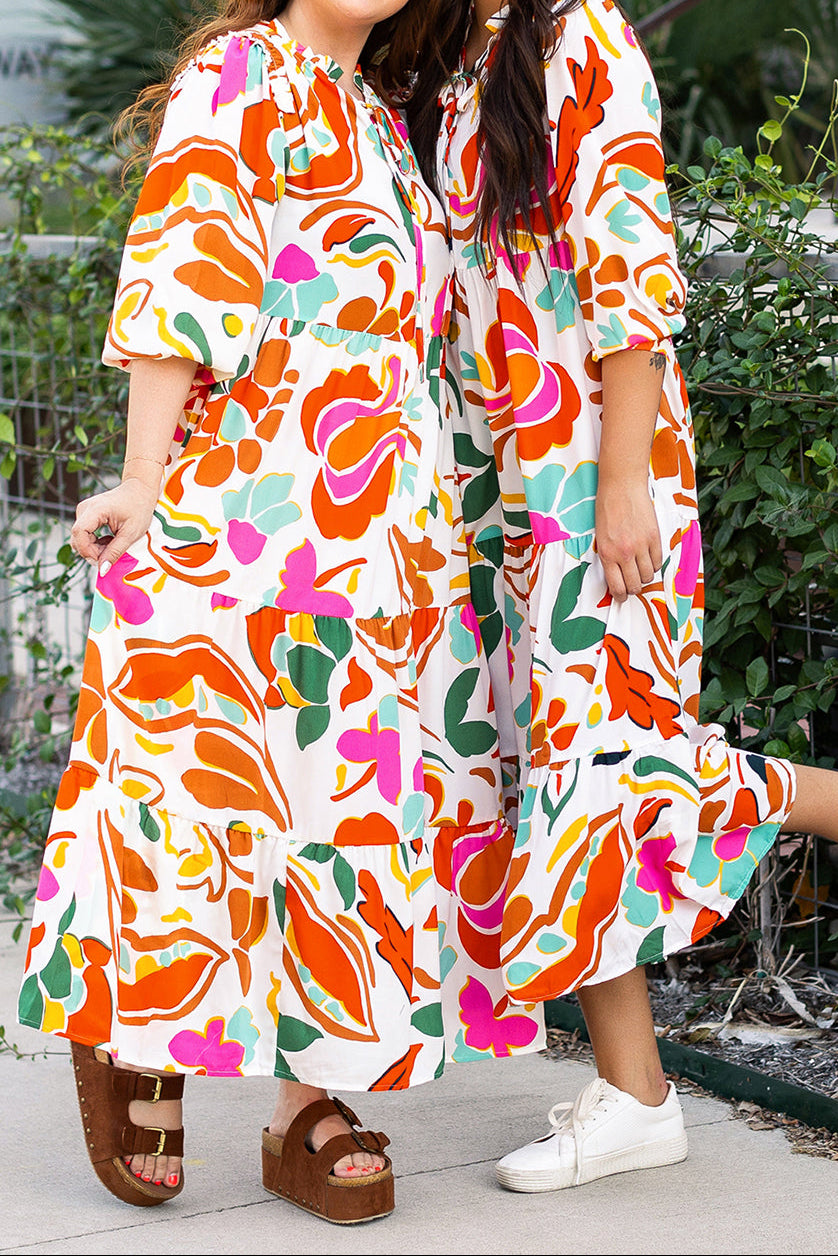 Marine Bloom Dress
