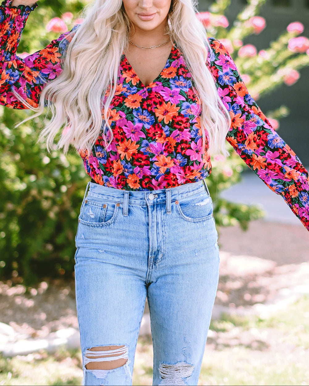 Bloom Wrap Bodysuit