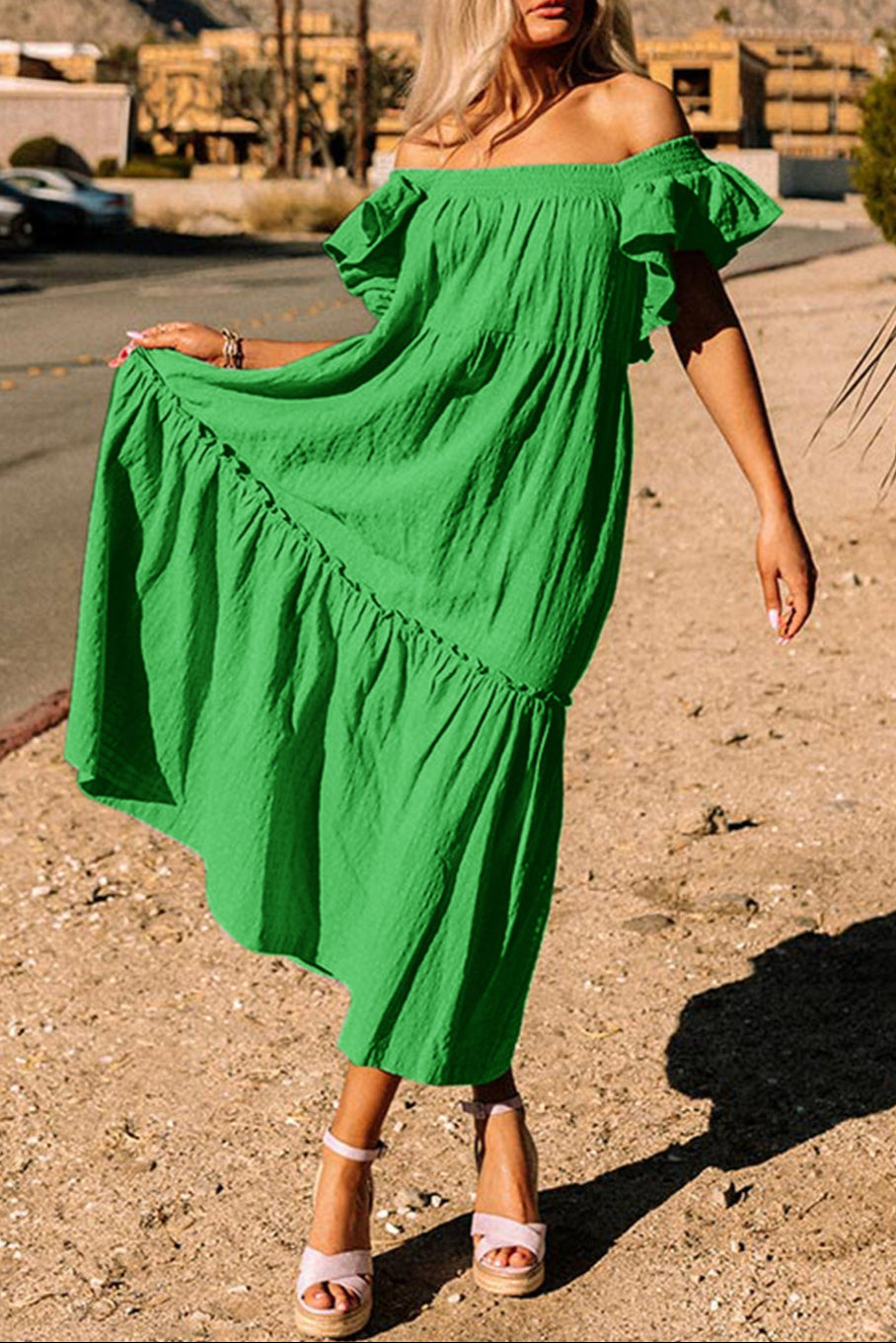Sage Meadow Maxi Dress