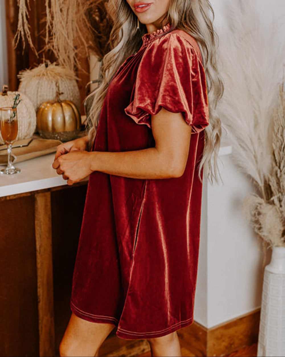 Cinnamon Crush Mini Dress