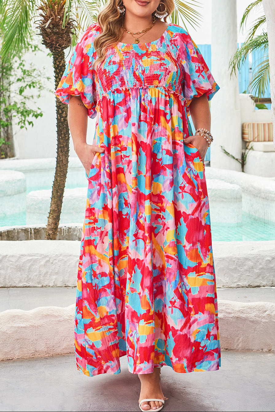 Rosaline Abstract Dress