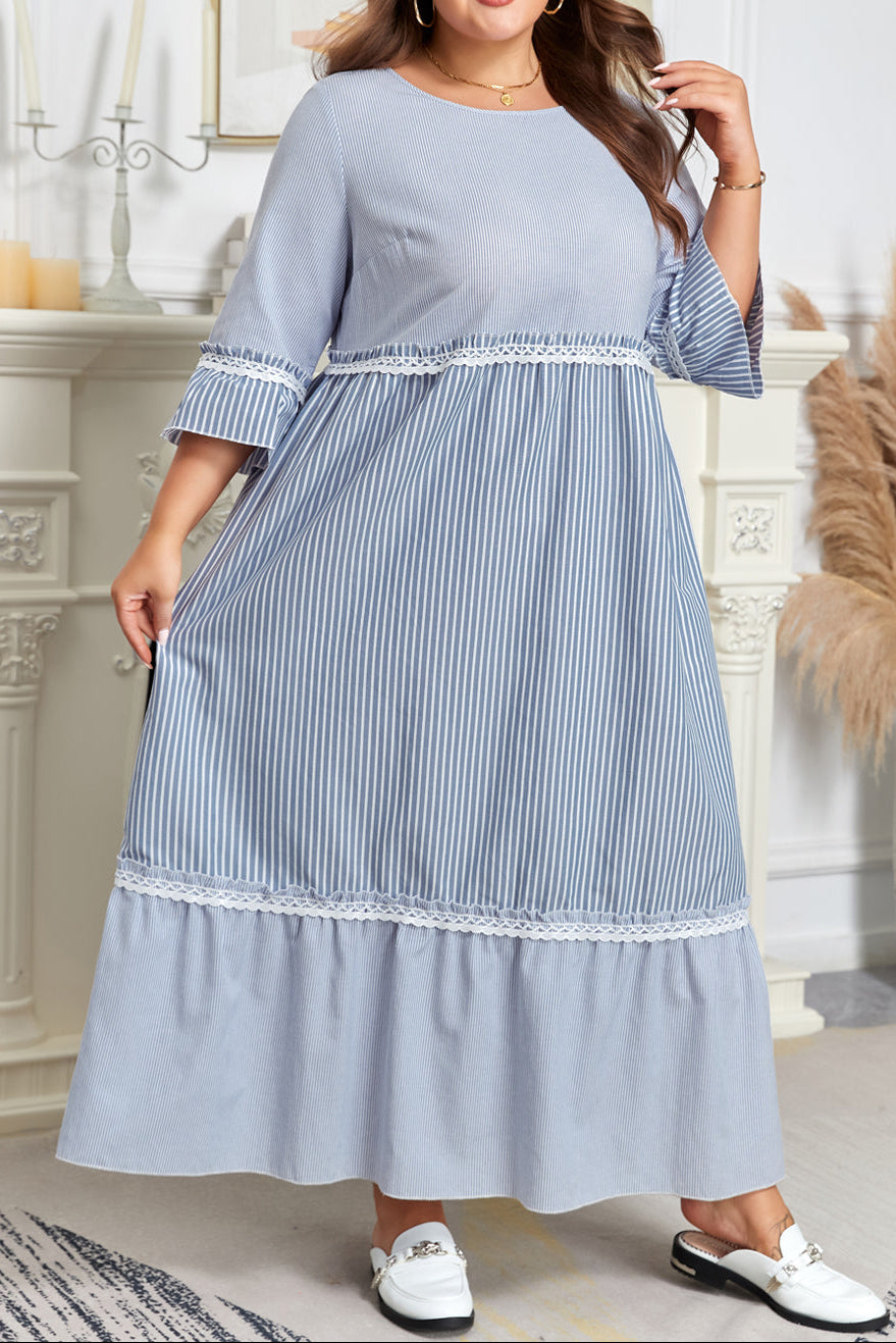 Skyline Stripe Maxi Dress