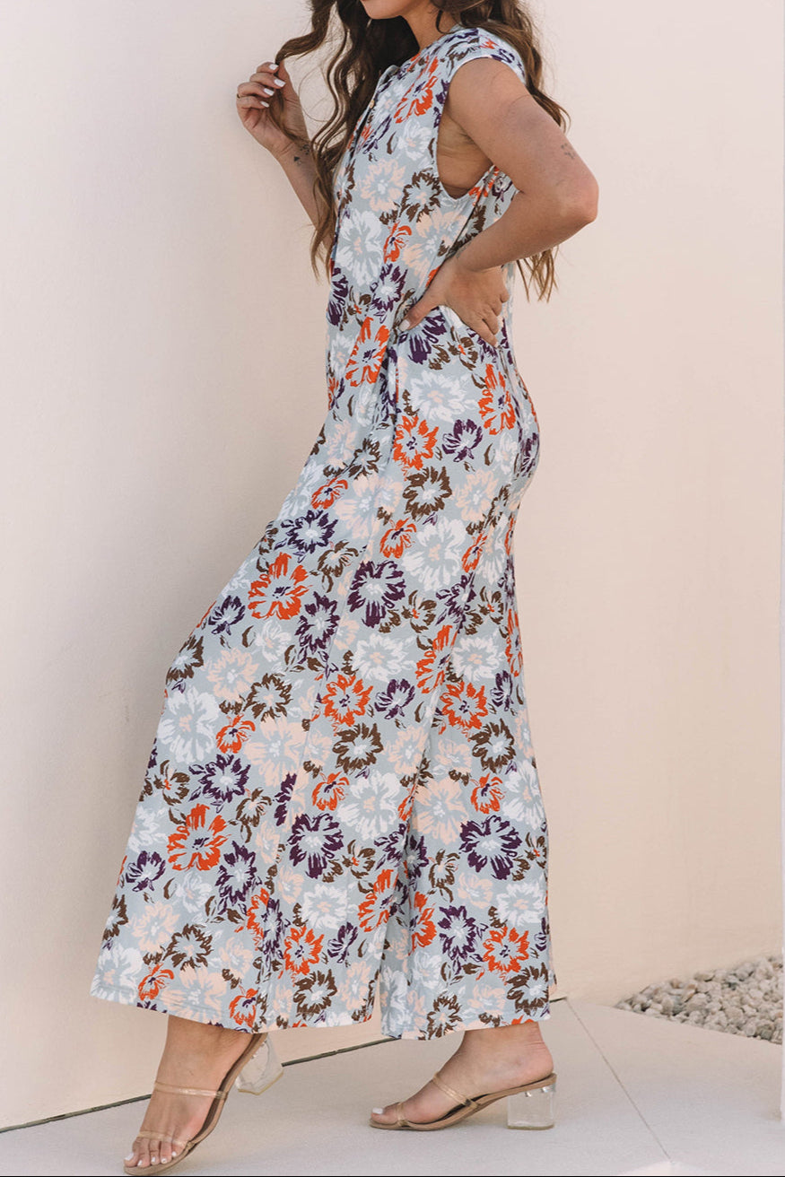 Sky Bloom Jumpsuit