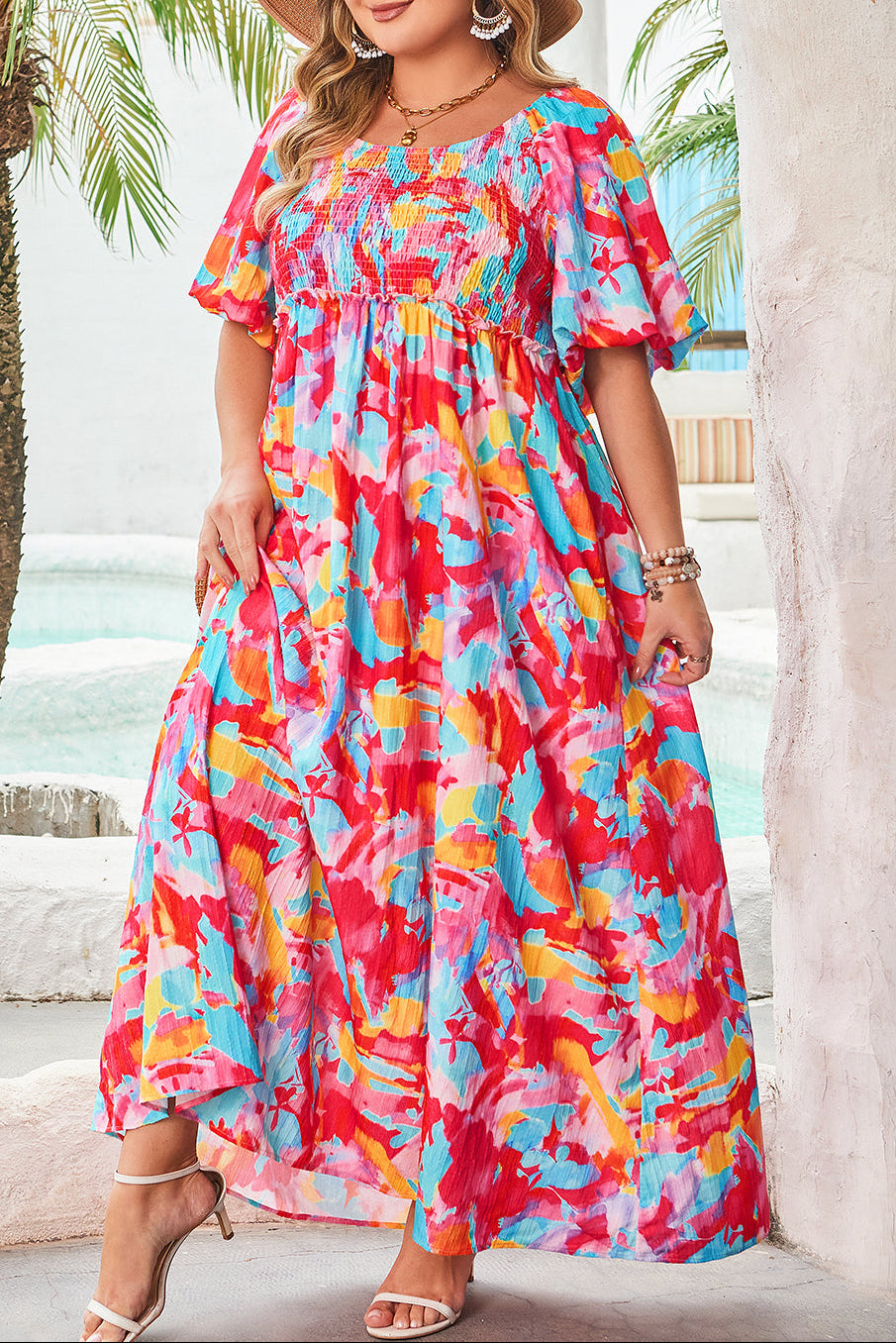 Rosaline Abstract Dress
