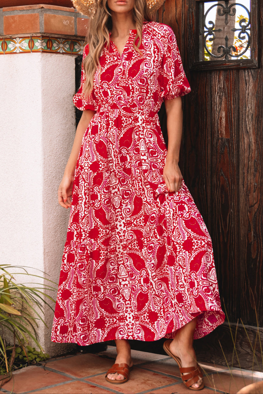 Sienna Paisley Dress