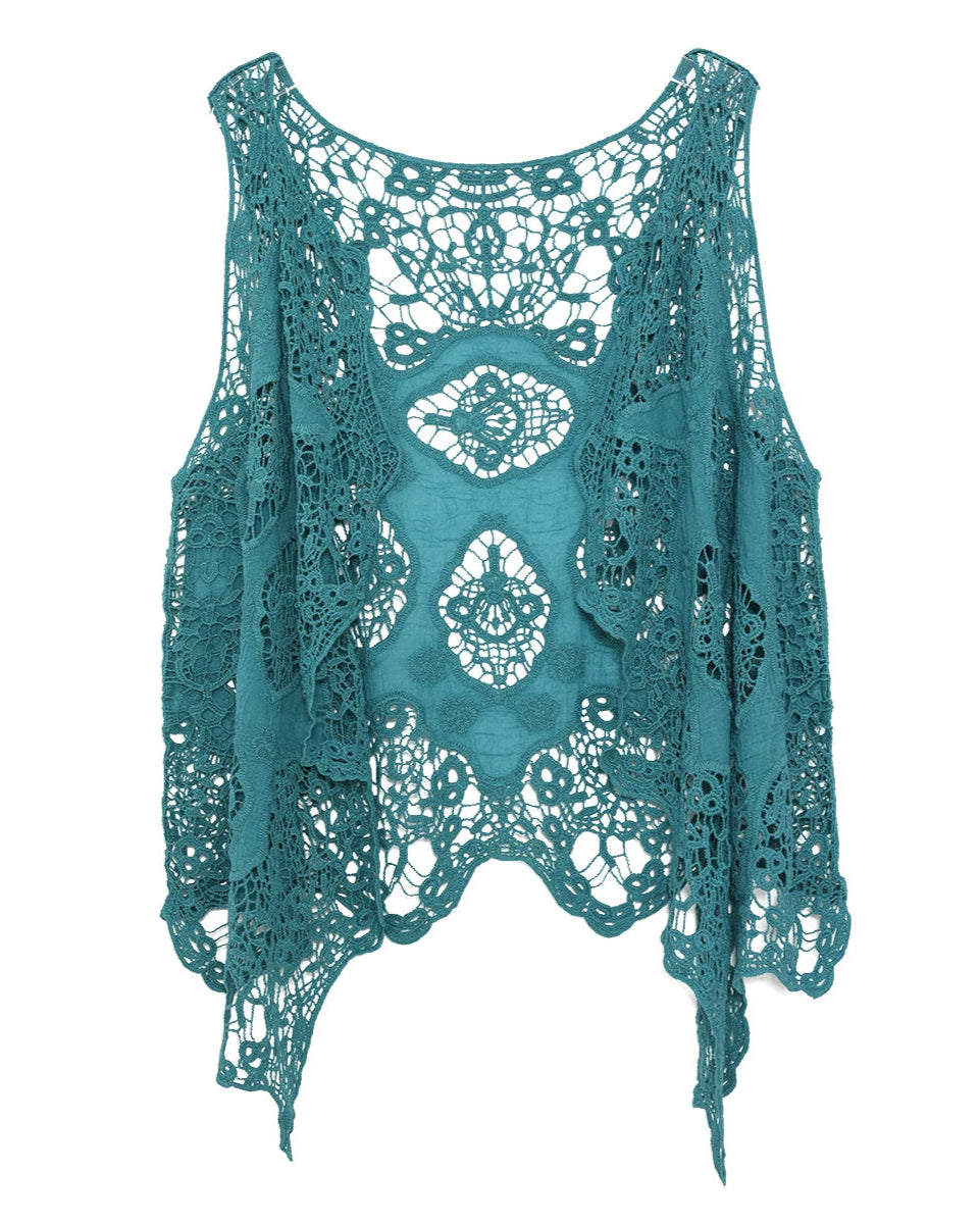Vintage Crochet Cardigan