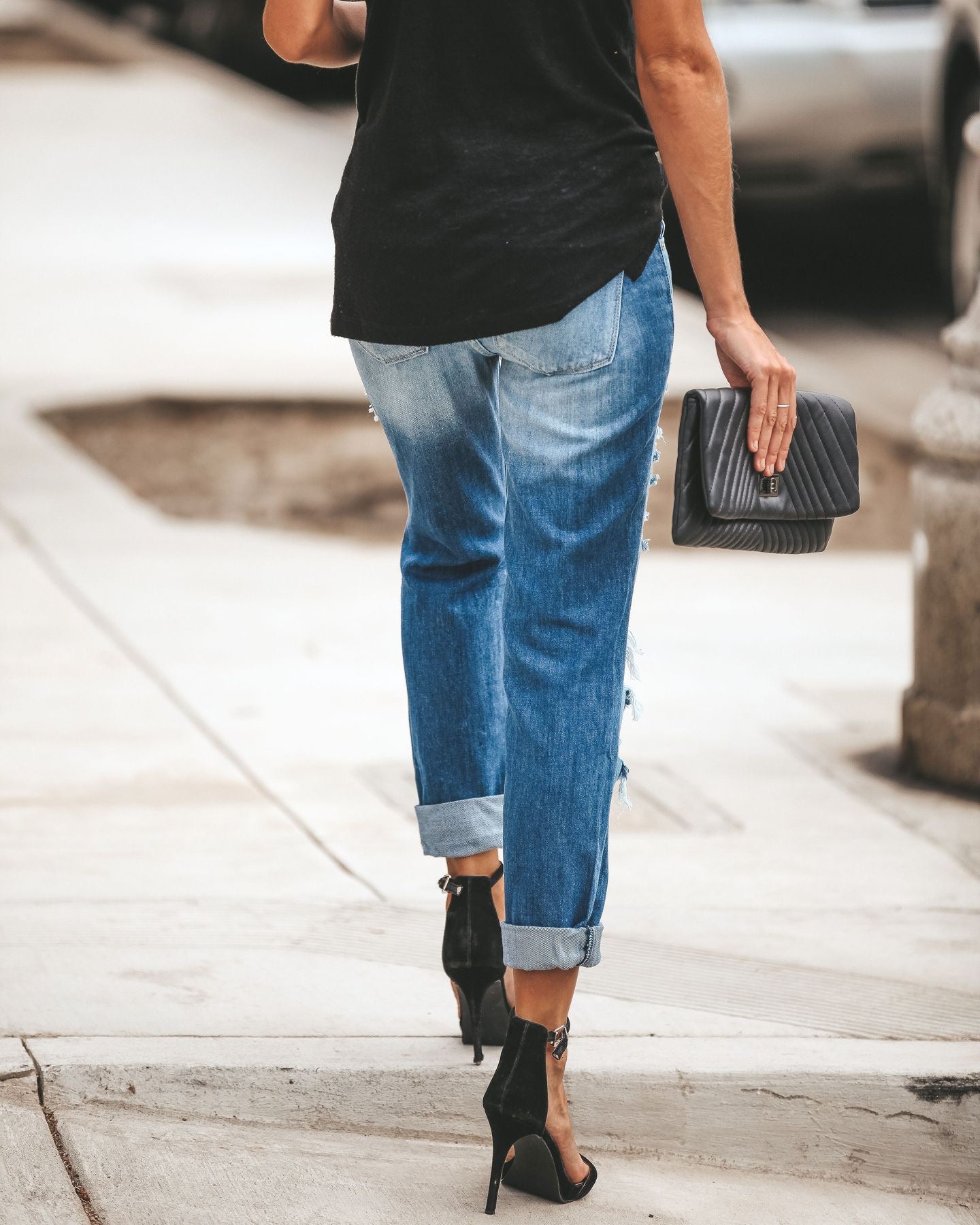 Vintage Edge Distressed Jeans