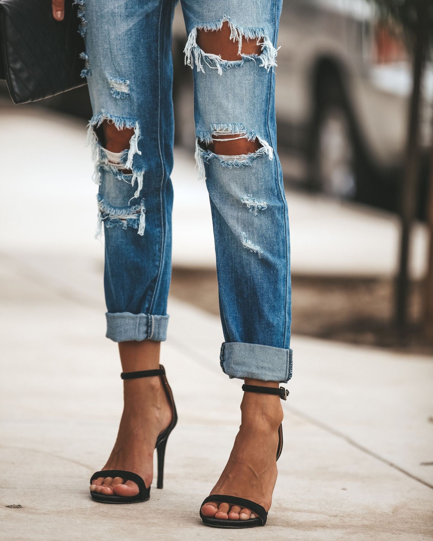 Vintage Edge Distressed Jeans