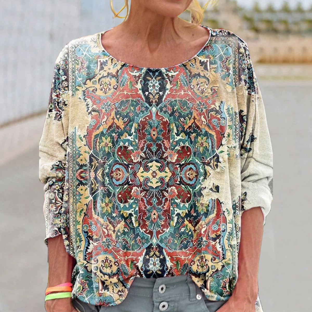 Zahra Boho Top