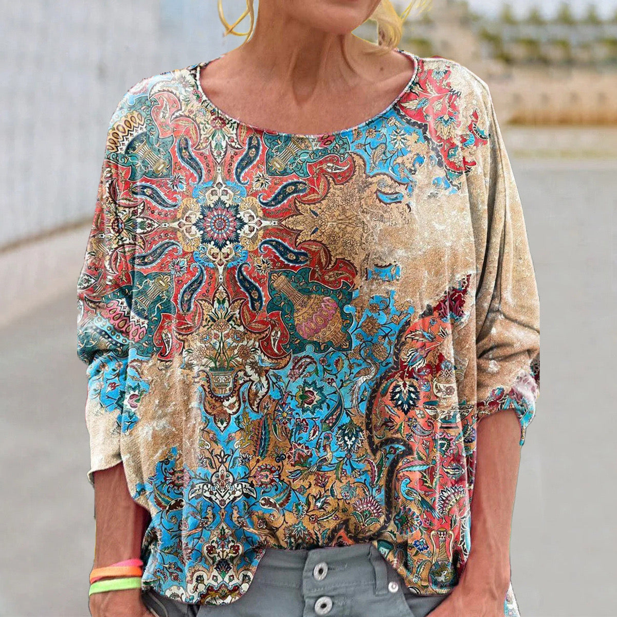 Zahra Boho Top